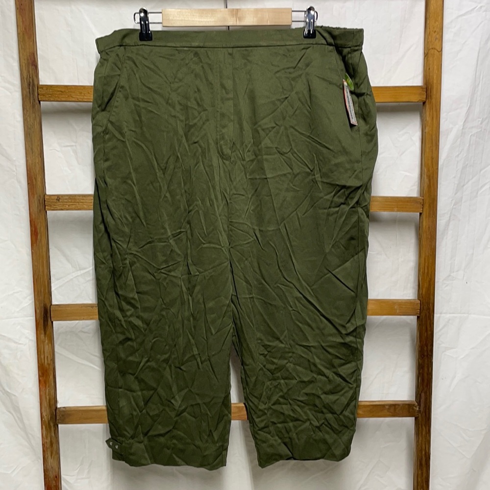 💙 Flowing canvas capris